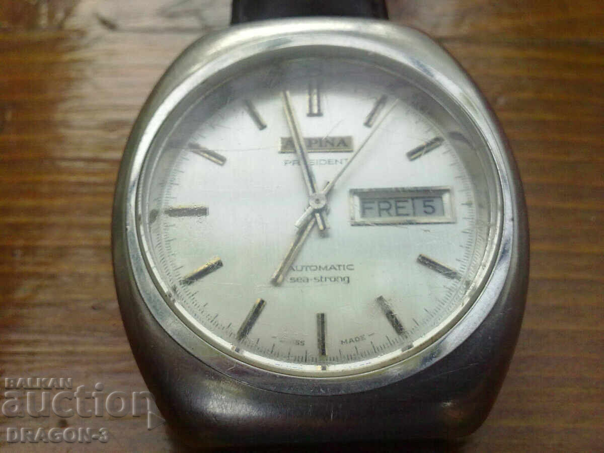 ALPINA PRESIDENT AUTOMATIC with price 750.00 BGN | € 383.47