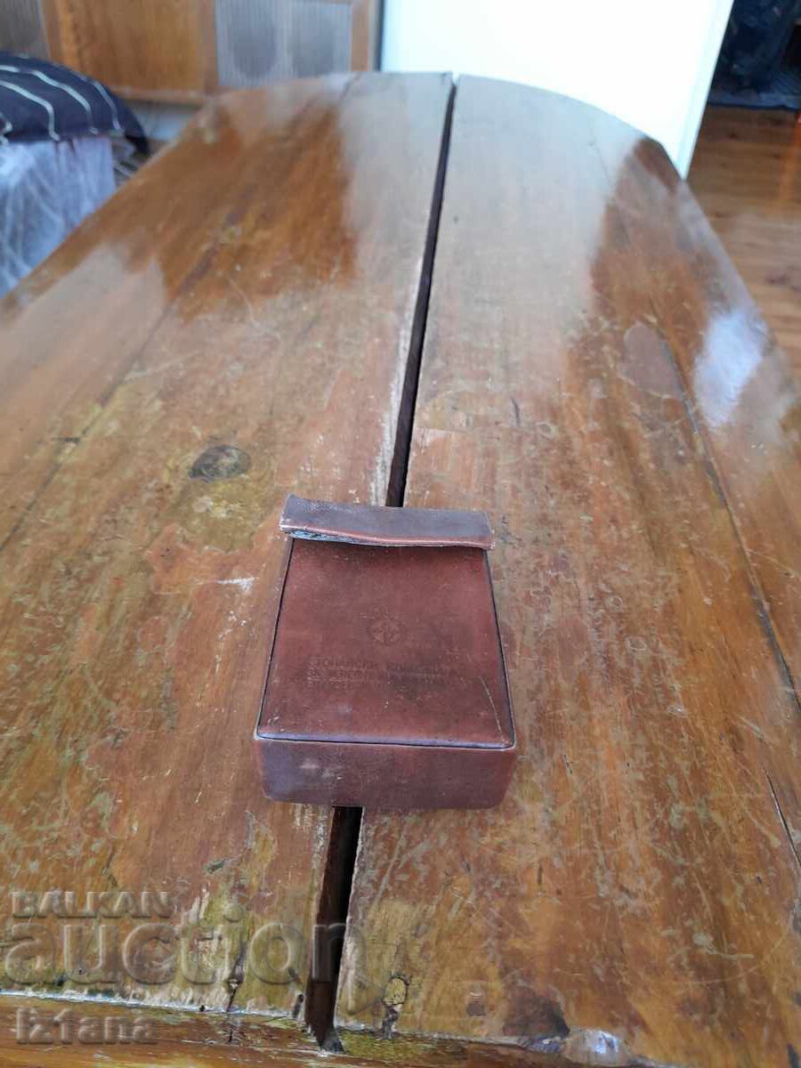 Old cigarette case SK for Telephone Equipment Blagoevgrad Old cigarette case SK for Telephone Equipment Blagoevgrad