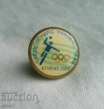 Handball Badge Athens 2004 - Greek Olympic Team Handball Badge Athens 2004 - Greek Olympic Team