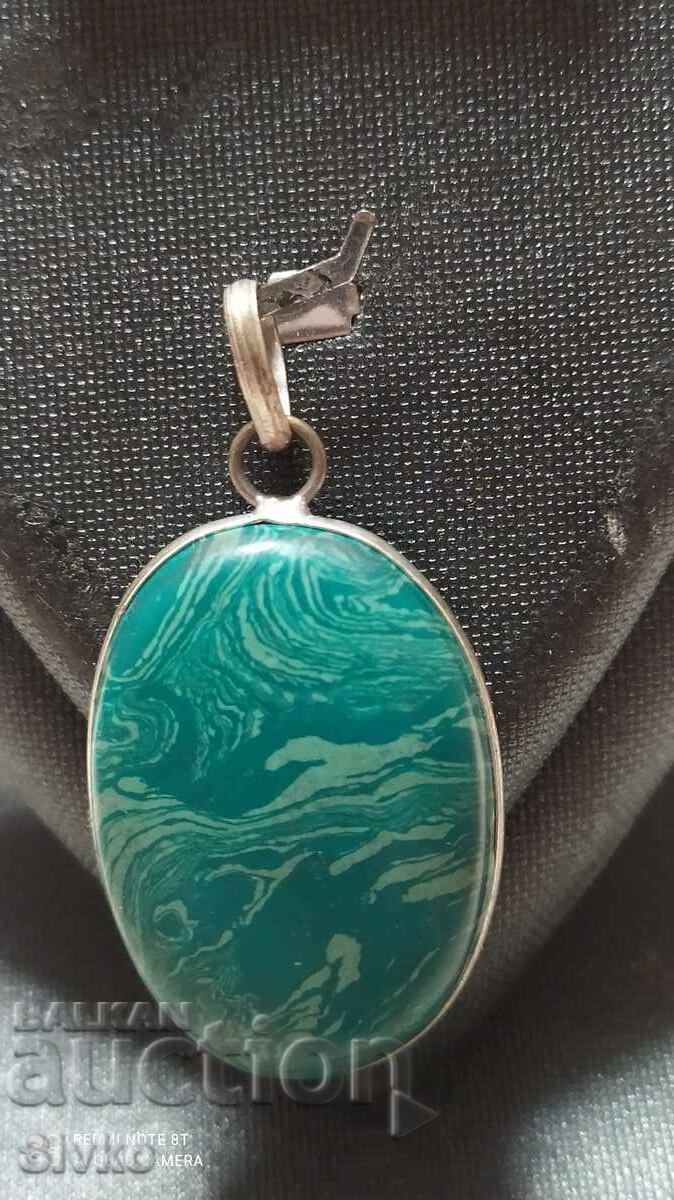 Malachite pendant Malachite pendant