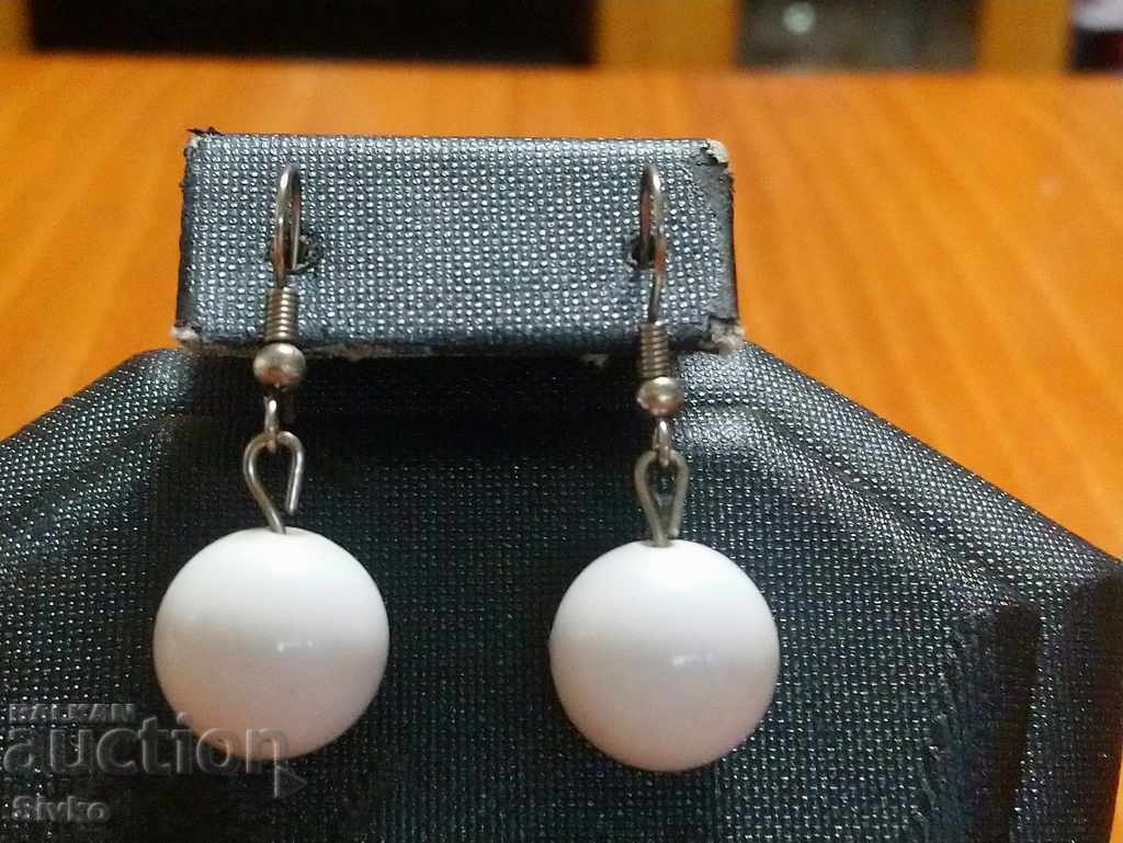 White Earrings White Earrings