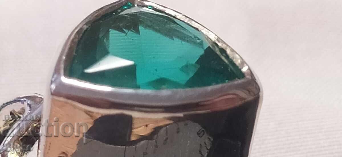 Delivery of Emerald Ring Silver Delivery of Emerald Ring Silver