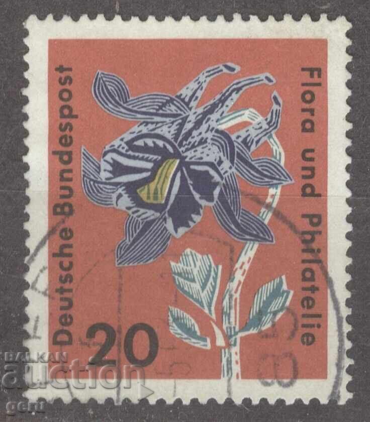 Germany BRD Germany 1963 Mi 394 1k2 Germany BRD Germany 1963 Mi 394 1k2