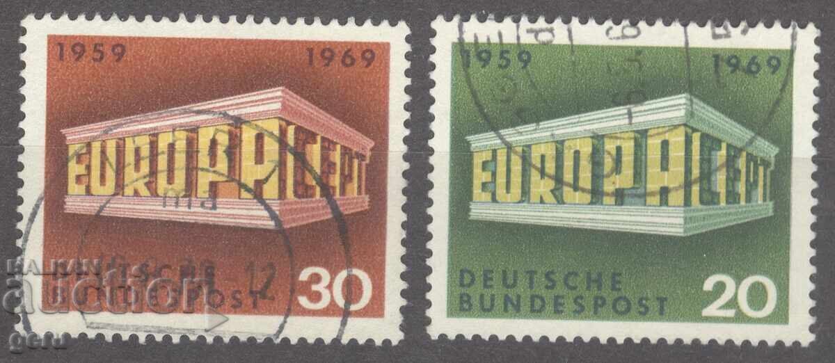 Germania BRD Germania 1969 Mi 583/4 1k2