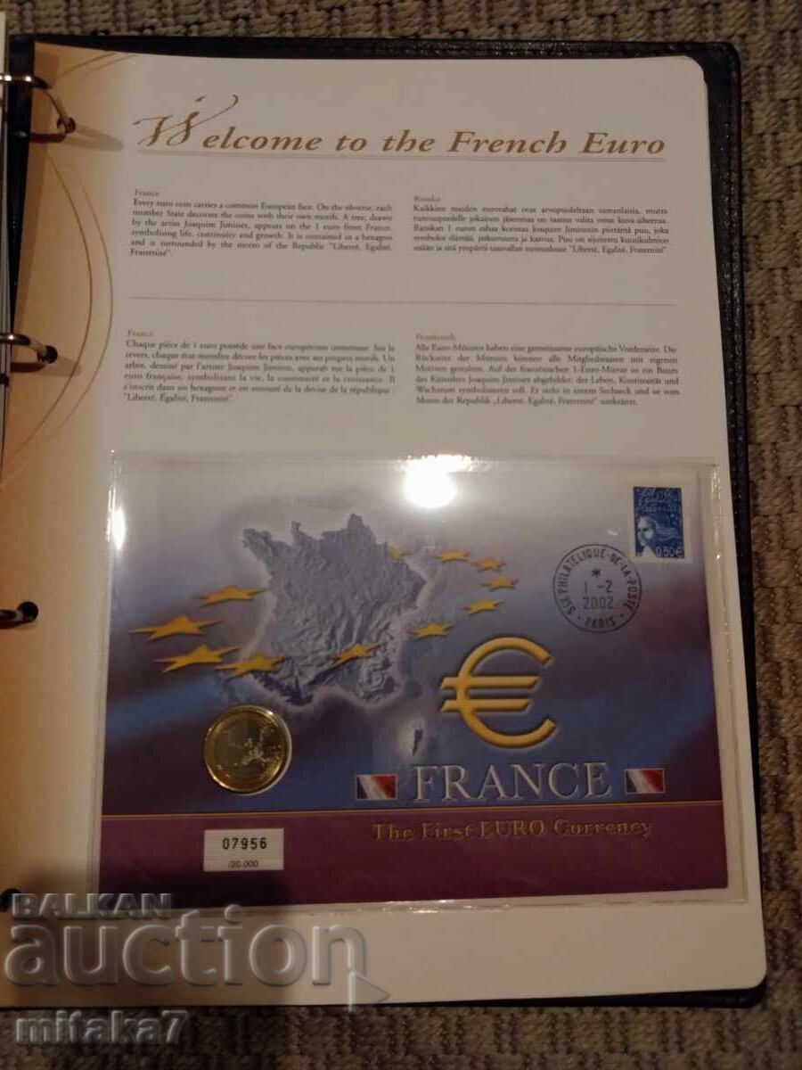 Livrarea Album plic cu monede Livrarea Album plic cu monede