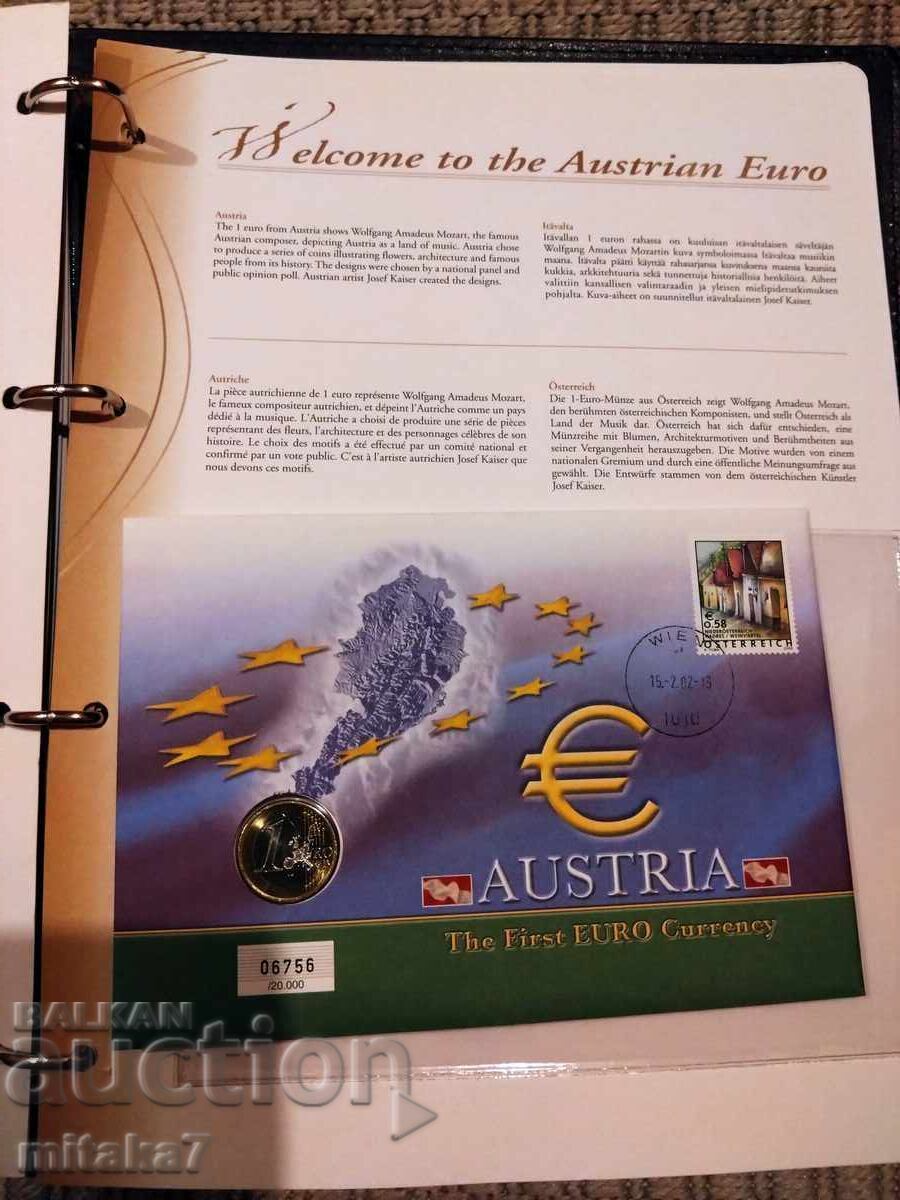 Album plic cu monede Album plic cu monede