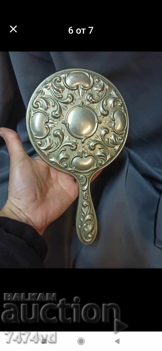 Old ladies' mirror, massive with ornaments - 6 Old ladies' mirror, massive with ornaments - 6