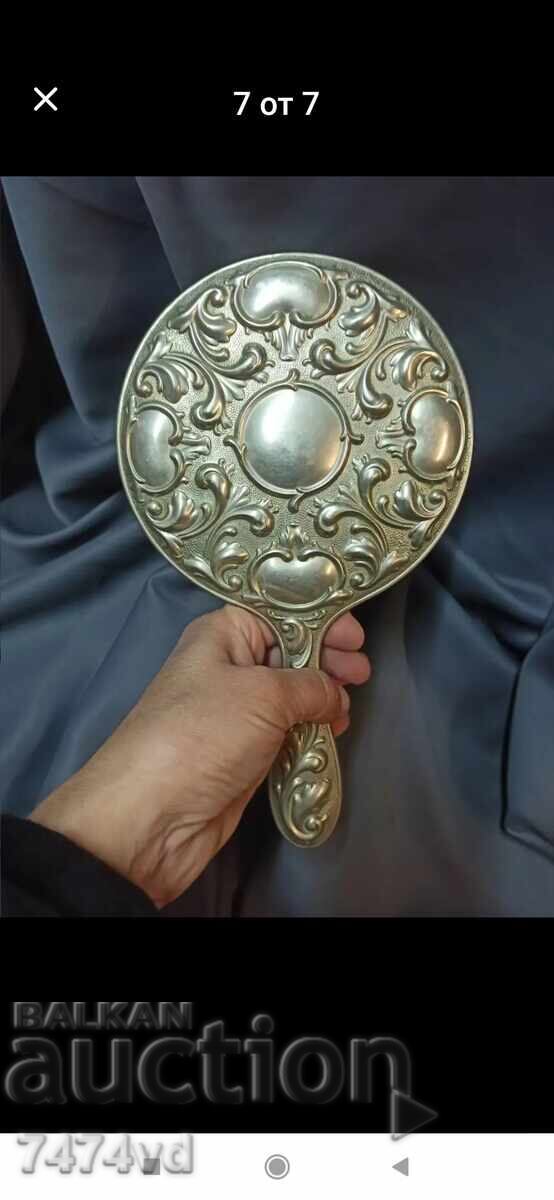 Old ladies' mirror, massive with ornaments - 7 Old ladies' mirror, massive with ornaments - 7