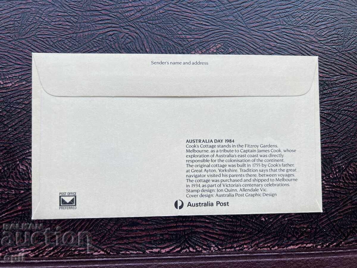 Postal Envelope - Australia - Sydney'84 with price 2.50 BGN | € 1.28 Postal Envelope - Australia - Sydney'84 with price 2.50 BGN | € 1.28