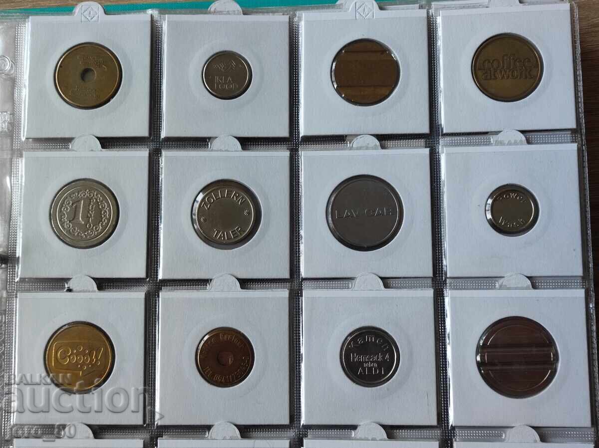 Албум с 240 броя жетони с цена € 75.00 | 146.69 лв.