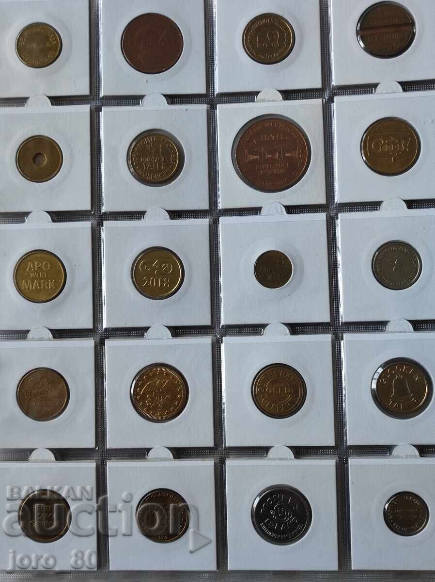 Аукцион Албум с 240 броя жетони