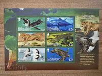 Gibraltar - Endangered Animals (2013) MNH