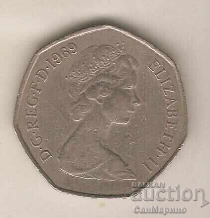 +Great Britain 50 pence 1969 with price 1.60 BGN | € 0.82 +Great Britain 50 pence 1969 with price 1.60 BGN | € 0.82