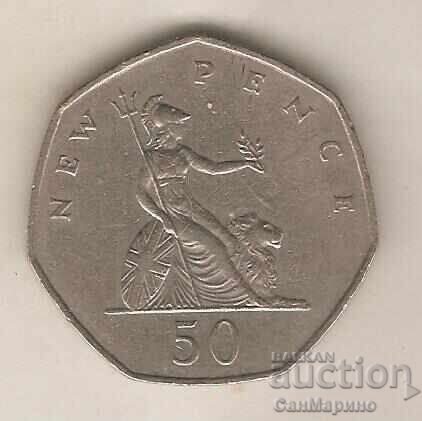 +Great Britain 50 pence 1969 +Great Britain 50 pence 1969