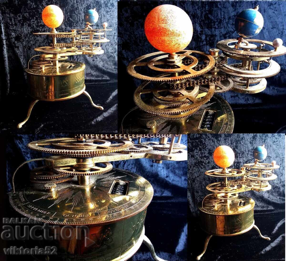Brass Orrery/Tellurion Solar System Planets Model with price 770.00 BGN | € 393.69 Brass Orrery/Tellurion Solar System Planets Model with price 770.00 BGN | € 393.69