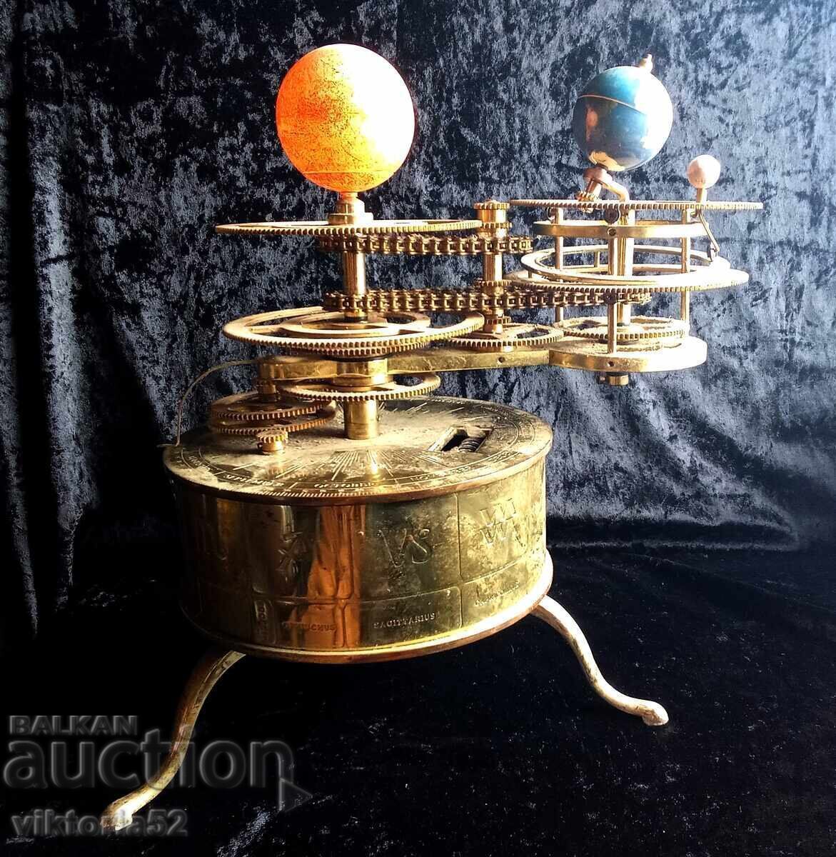 Brass Orrery/Tellurion Solar System Planets Model Brass Orrery/Tellurion Solar System Planets Model
