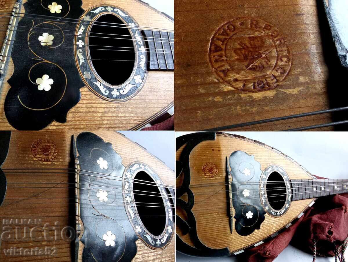 εκλεκτή αντίκα 8χορδο ROSARIO PORTO COMPANY μπόουλμπακ MANDOL με τιμή 780.00 BGN | € 398.81