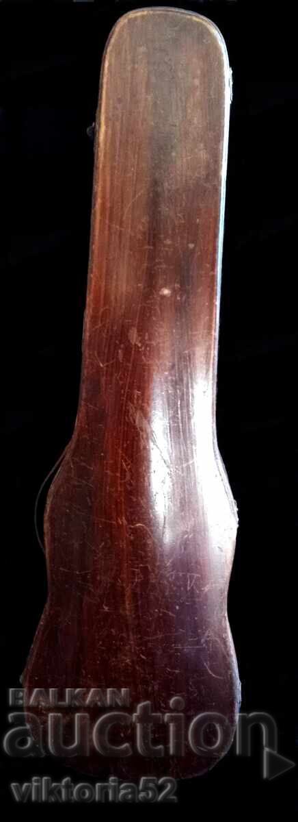 Old wooden violin cases 2 pieces - 7 Old wooden violin cases 2 pieces - 7