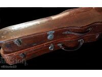 Old wooden violin cases 2 pieces