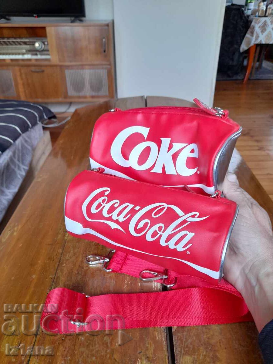 Auction Coca Cola bags, cosmetic bags, Coca Cola Auction Coca Cola bags, cosmetic bags, Coca Cola