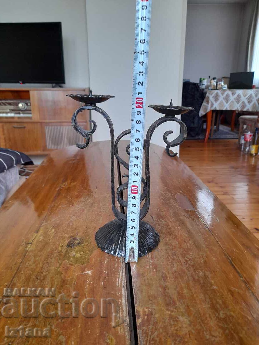 Auction Old candle holder Auction Old candle holder