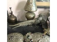 OLD BRONZE PEACOCK