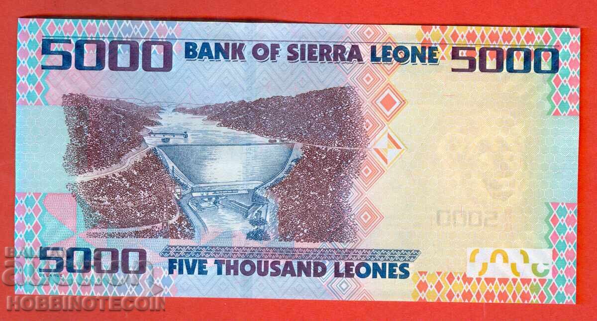 SIERRA LEONE SIERRA LEONE 5,000 - 5,000 issue 2020 NEW UNC with price 7.99 BGN | € 4.09