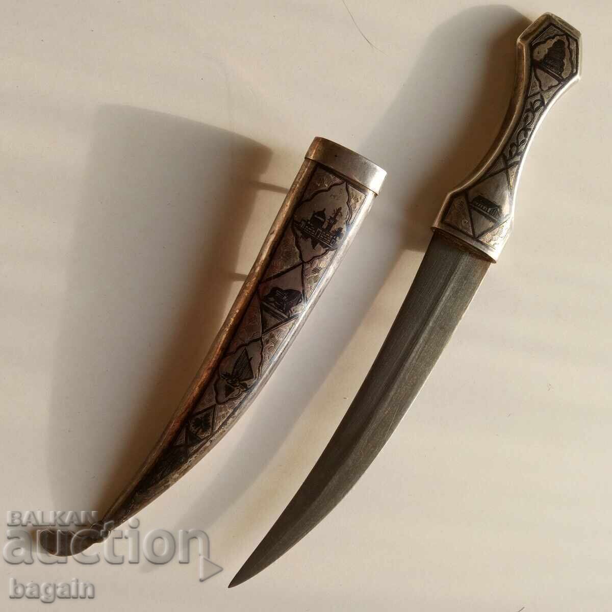 Dagger, Damask bladed dagger. with price € 250.00 | 488.96 BGN