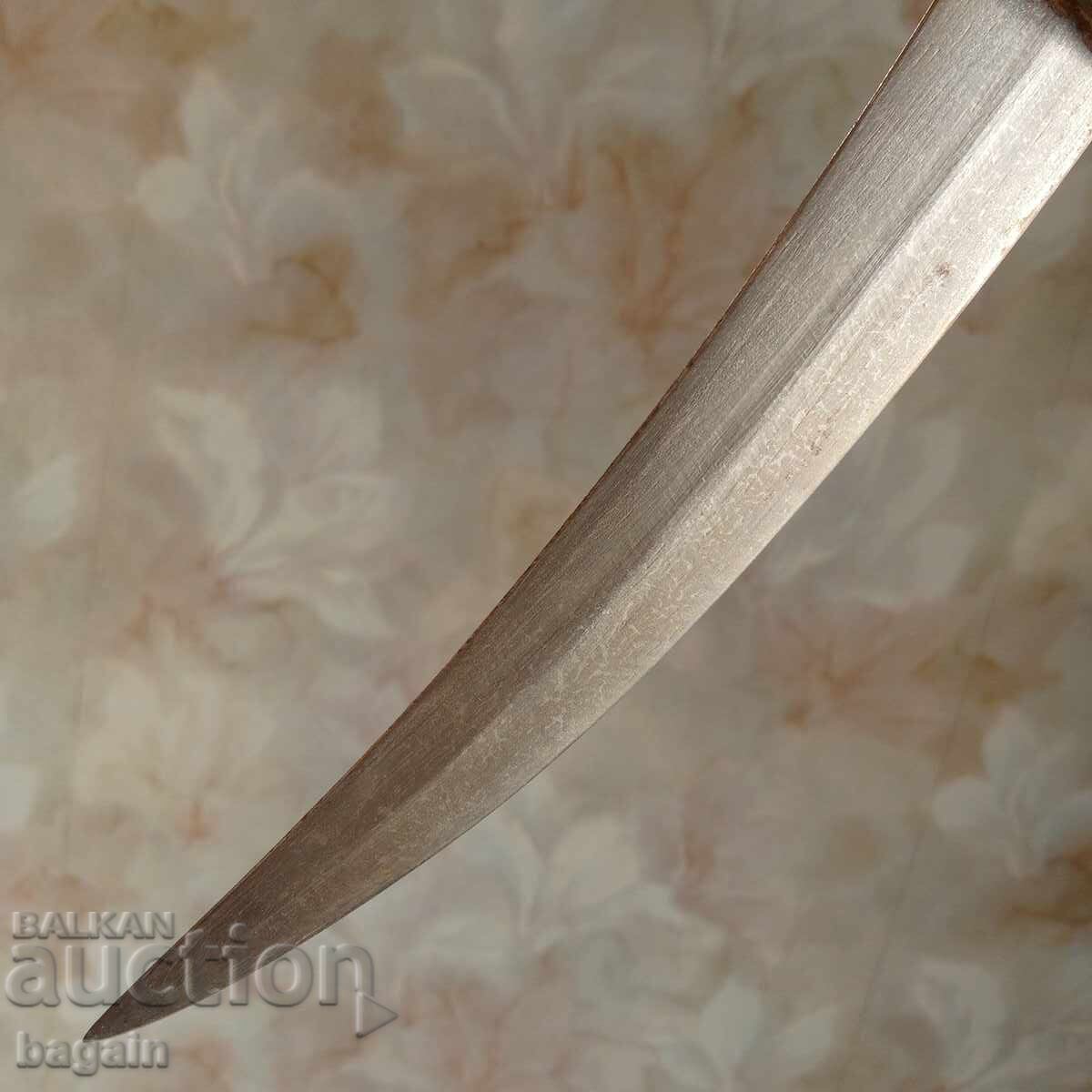 Dagger, Damask bladed dagger. - 6