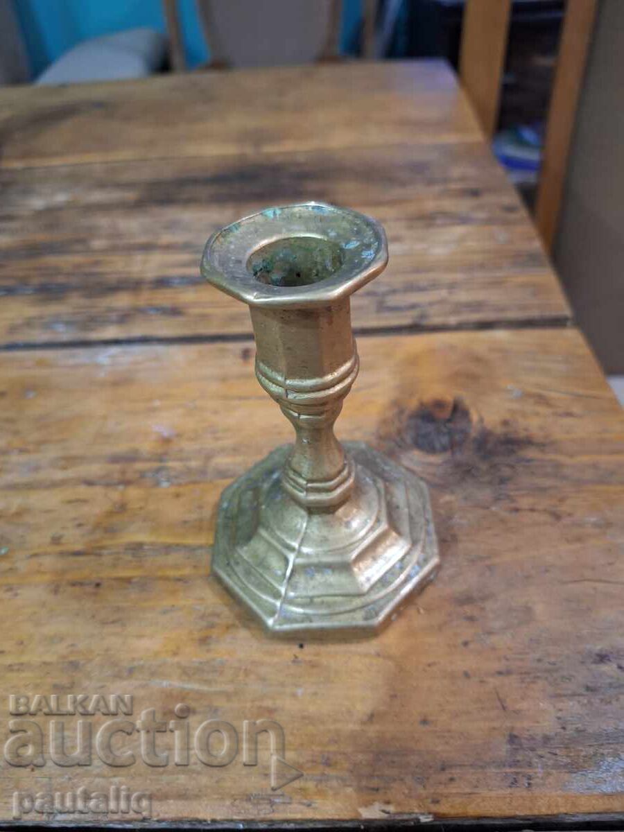 CANDLESTICK BRONZE BRASS with price 20.00 BGN | € 10.23 CANDLESTICK BRONZE BRASS with price 20.00 BGN | € 10.23