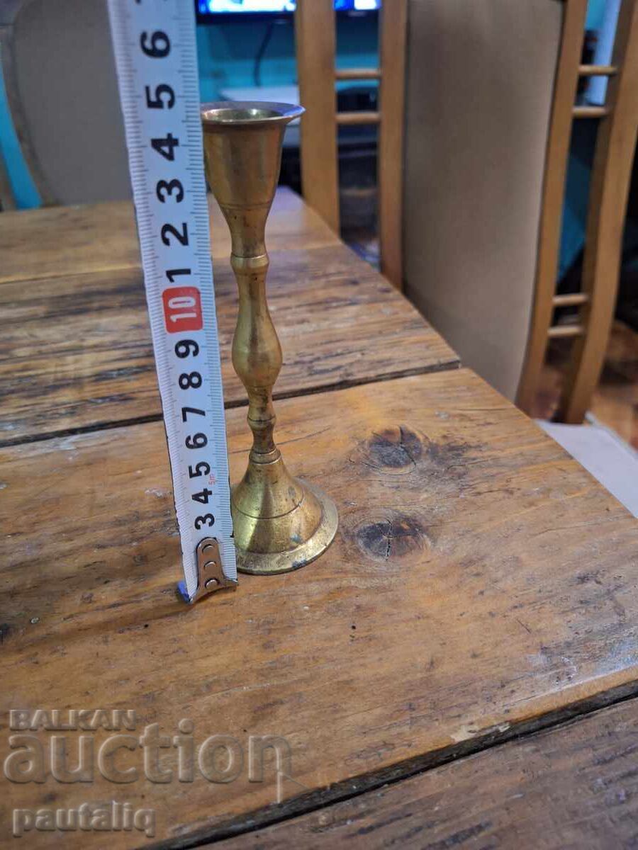 CANDLESTICK BRONZE BRASS with price 15.00 BGN | € 7.67 CANDLESTICK BRONZE BRASS with price 15.00 BGN | € 7.67