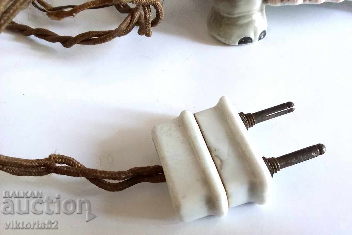 Auction  Porcelain figure Rosenthal, elephant lamp from 1920