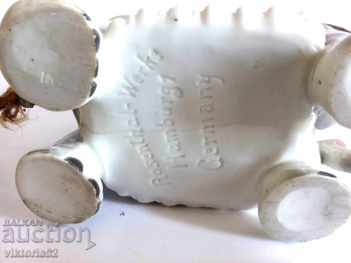 Porcelain figure Rosenthal, elephant lamp from 1920 - 5