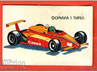 CALENDAR - FORMULA 1 - TYRELL - 1989