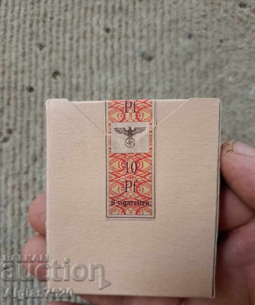 Box of 8 Wehrmacht cigarettes with price 24.00 BGN | € 12.27