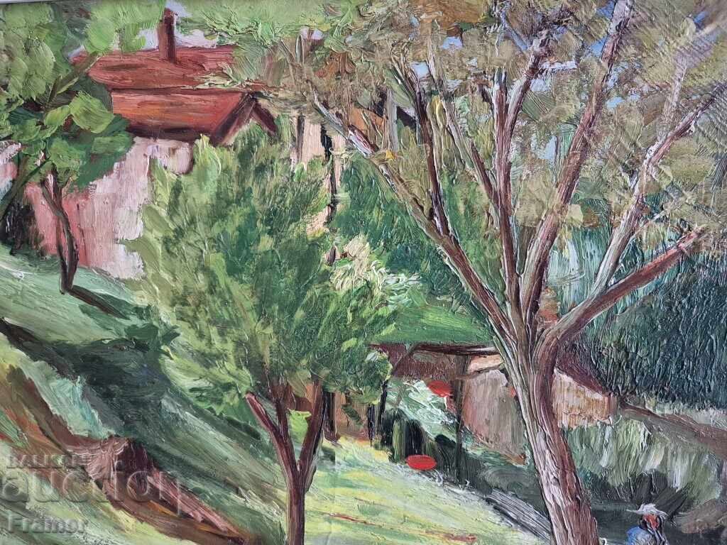 Delivery of Nikola Daskalov 1941 - 2010 Spring oil painting Delivery of Nikola Daskalov 1941 - 2010 Spring oil painting