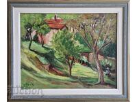 Nikola Daskalov 1941 - 2010 Spring oil painting