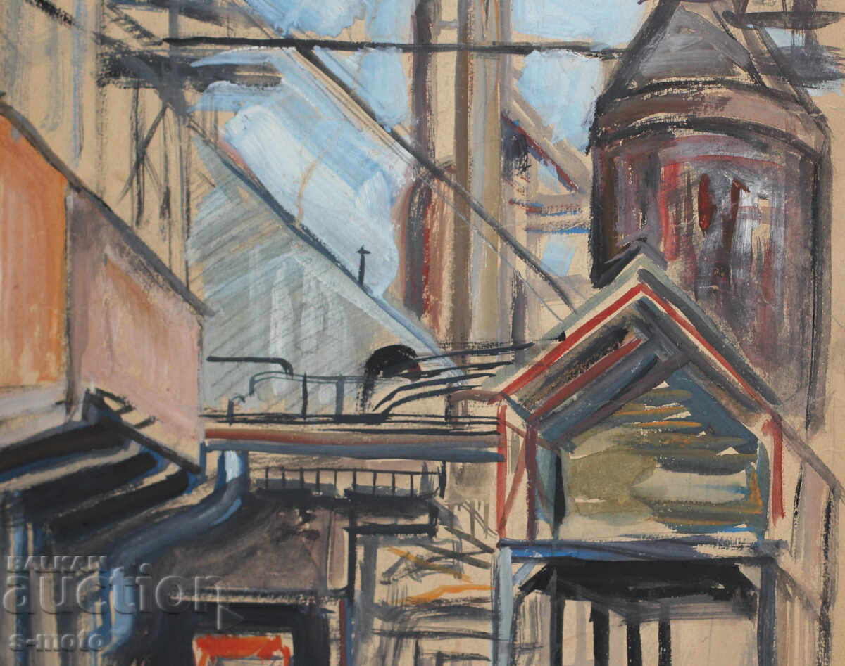 Old painting watercolor landscape plant - 7 Old painting watercolor landscape plant - 7