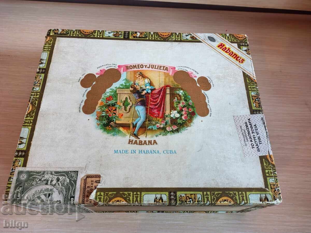 Collectible Cigar Box,Cigarettes-Romeo and Juliet with price 17.98 BGN | € 9.19 Collectible Cigar Box,Cigarettes-Romeo and Juliet with price 17.98 BGN | € 9.19