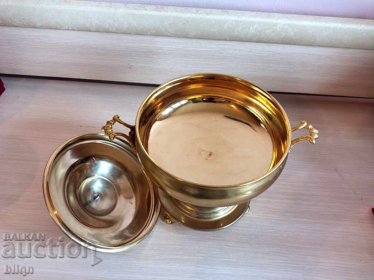 A beautiful Gilt Dish - 5