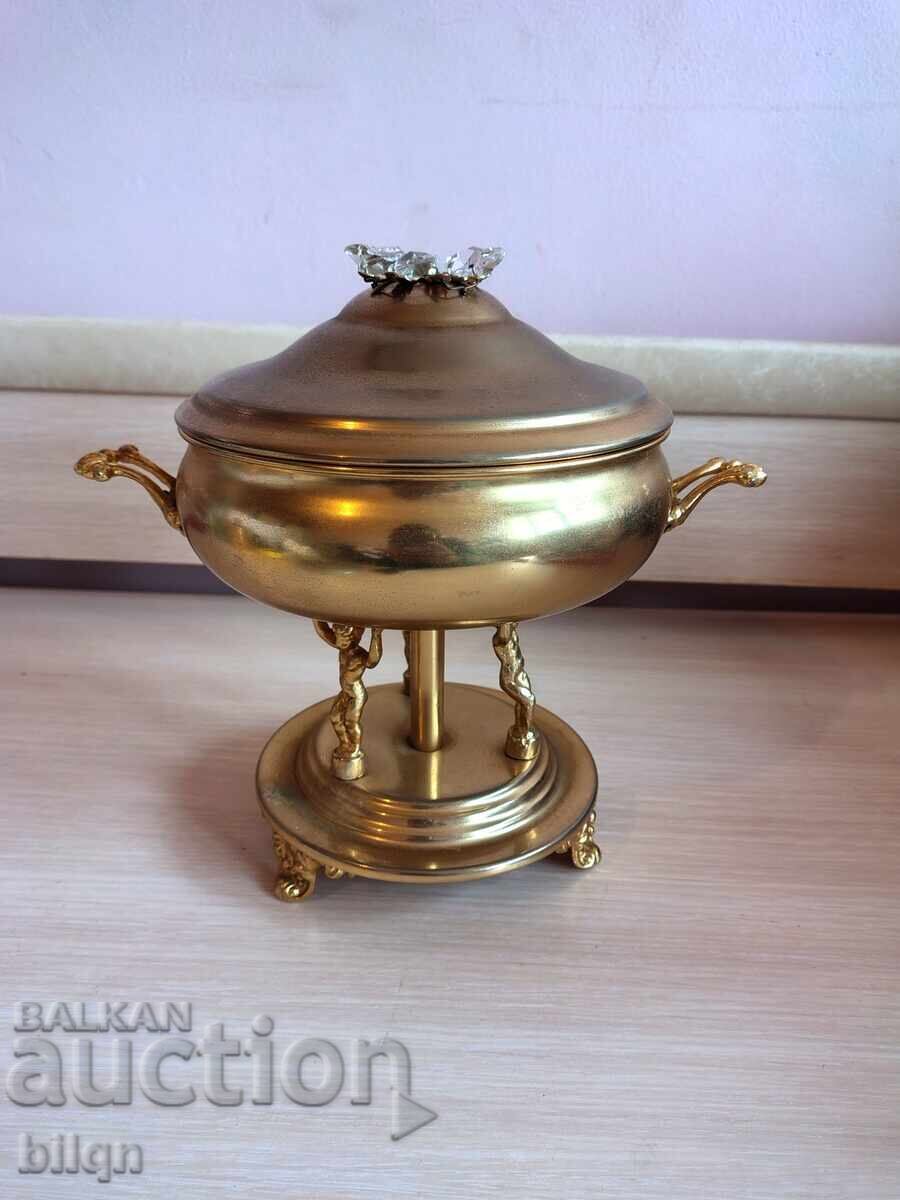 A beautiful Gilt Dish