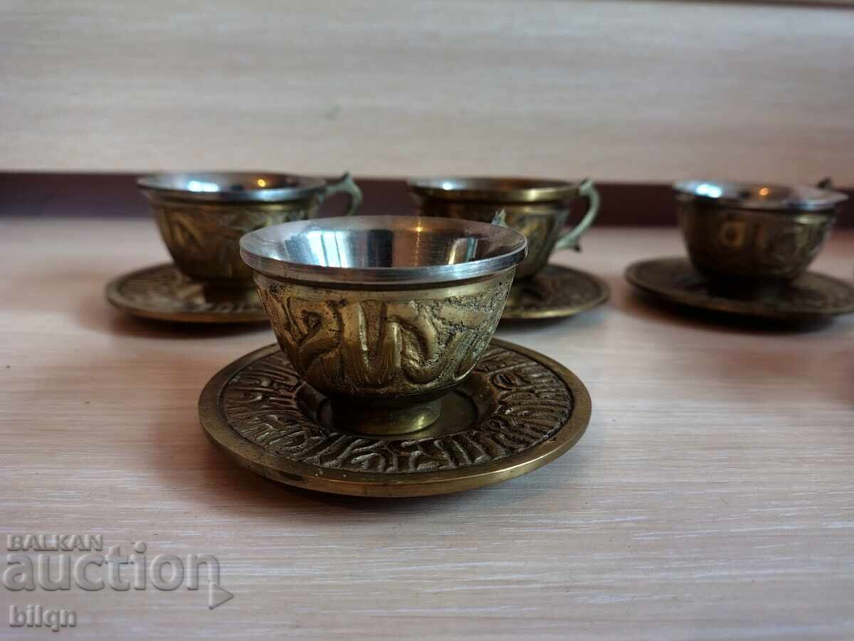 Auction Beautiful Old Bronze Coffee Service Auction Beautiful Old Bronze Coffee Service