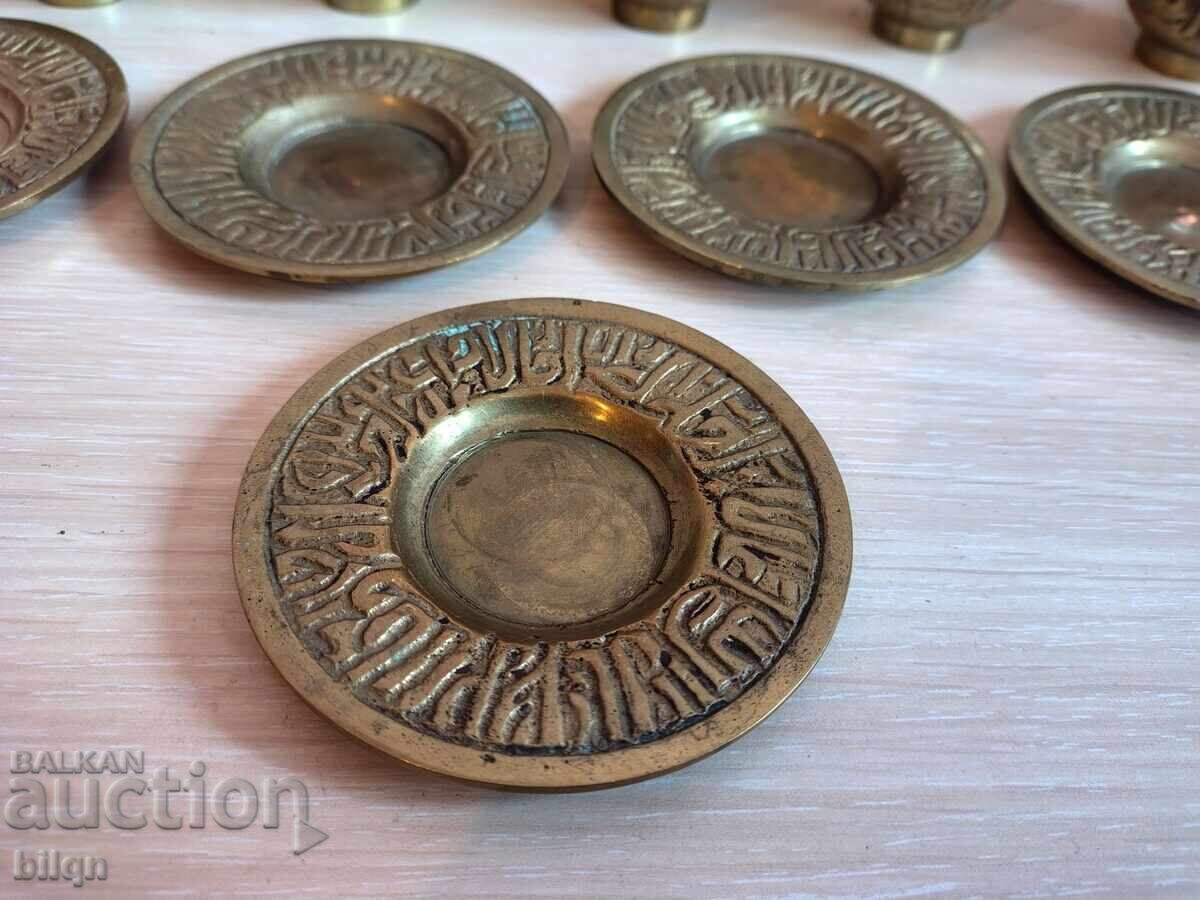 Beautiful Old Bronze Coffee Service - 5 Beautiful Old Bronze Coffee Service - 5