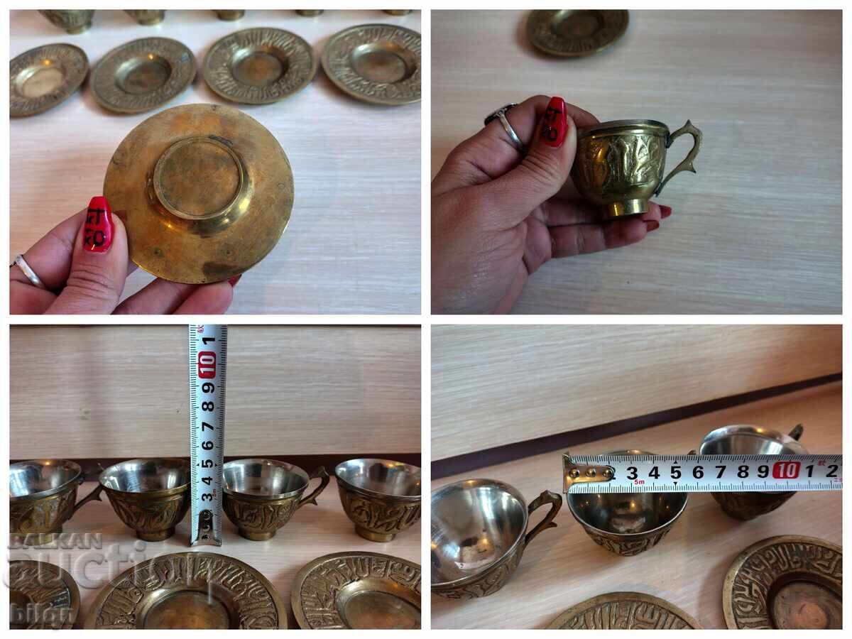Beautiful Old Bronze Coffee Service - 6 Beautiful Old Bronze Coffee Service - 6