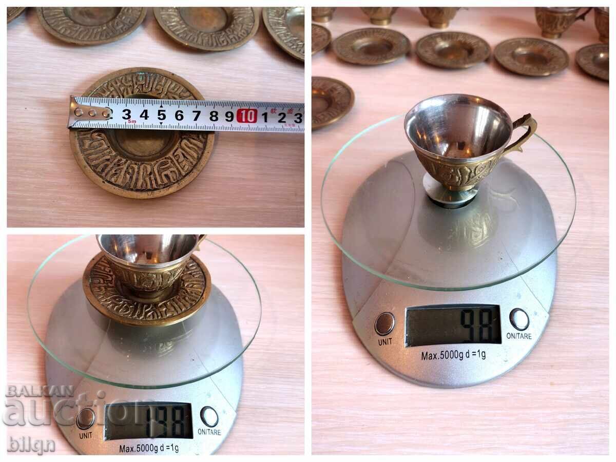 Beautiful Old Bronze Coffee Service - 7 Beautiful Old Bronze Coffee Service - 7