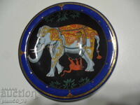 No.*7905 old porcelain plate / panel - BOPLA