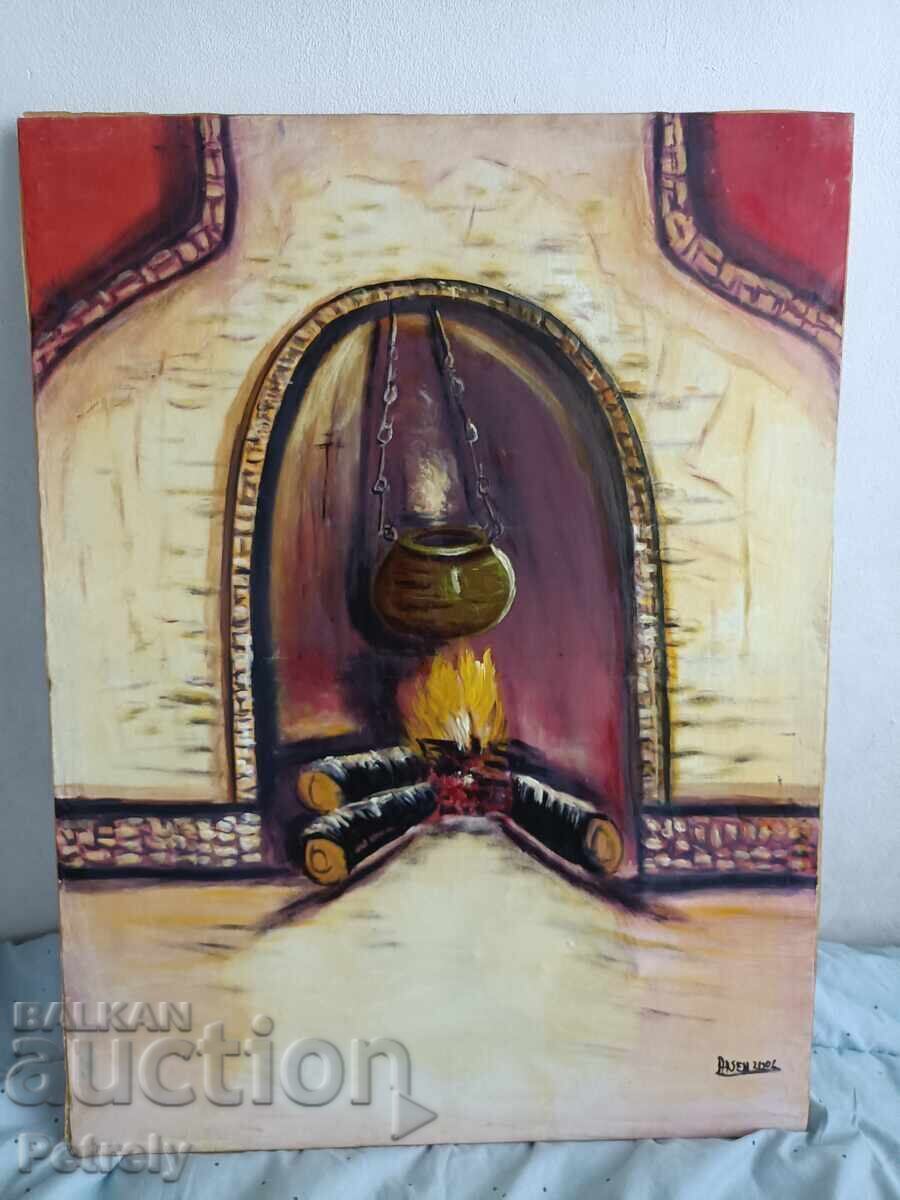 Large Oil Painting BZC with price 60.00 BGN | € 30.68 Large Oil Painting BZC with price 60.00 BGN | € 30.68