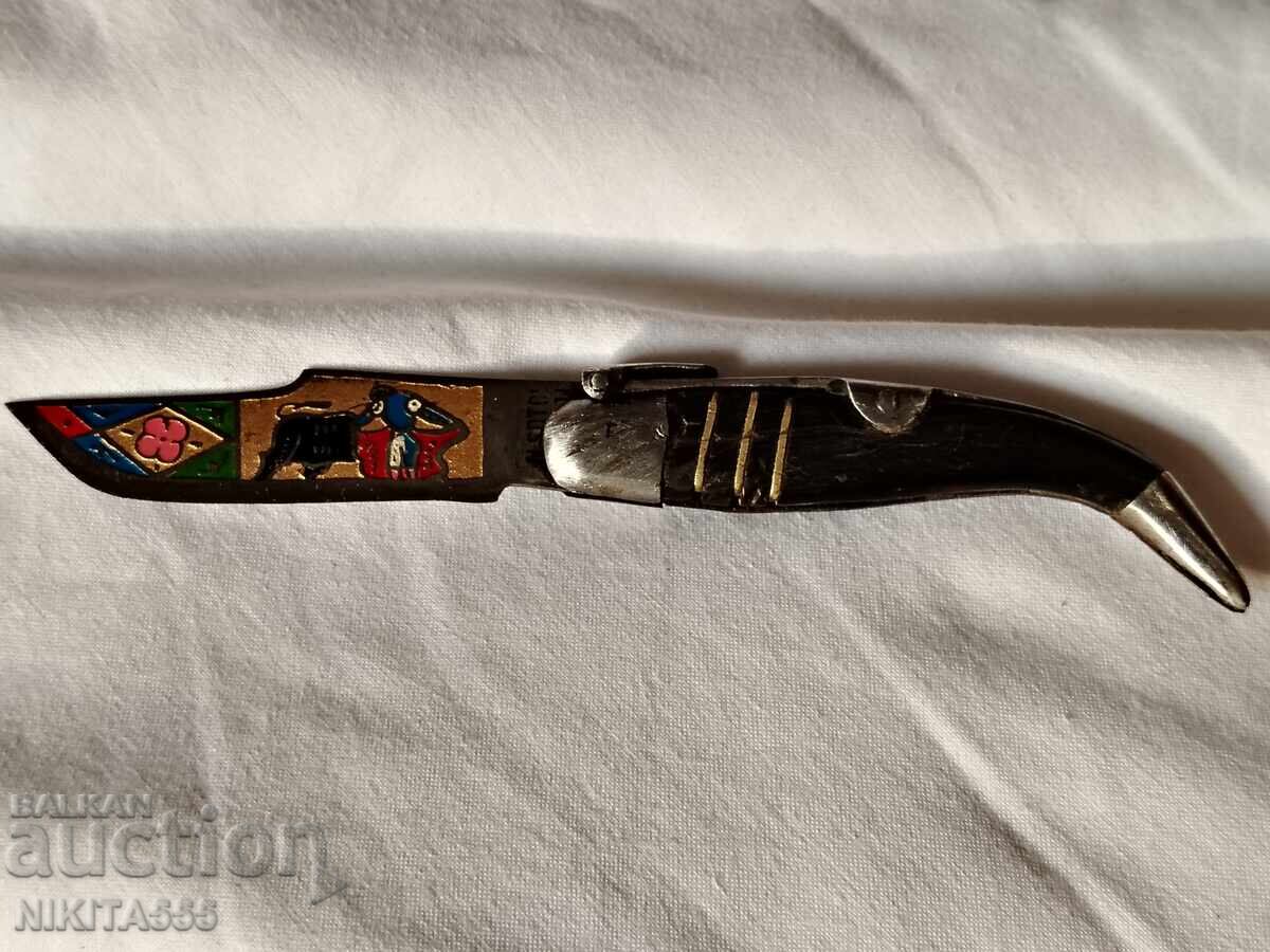 Rare small folding knife NAVAJA-TOLEDO/Navaja-Toledo 19th century Rare small folding knife NAVAJA-TOLEDO/Navaja-Toledo 19th century
