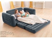 Canapea extensibila gonflabila pentru doua persoane Set mobila Intex
