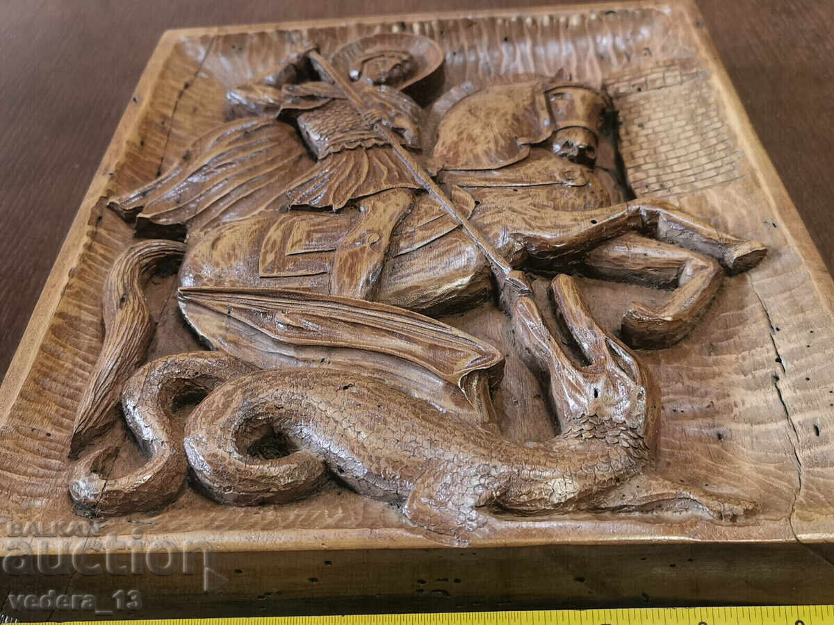AUTHOR'S WOOD CARVING - 5